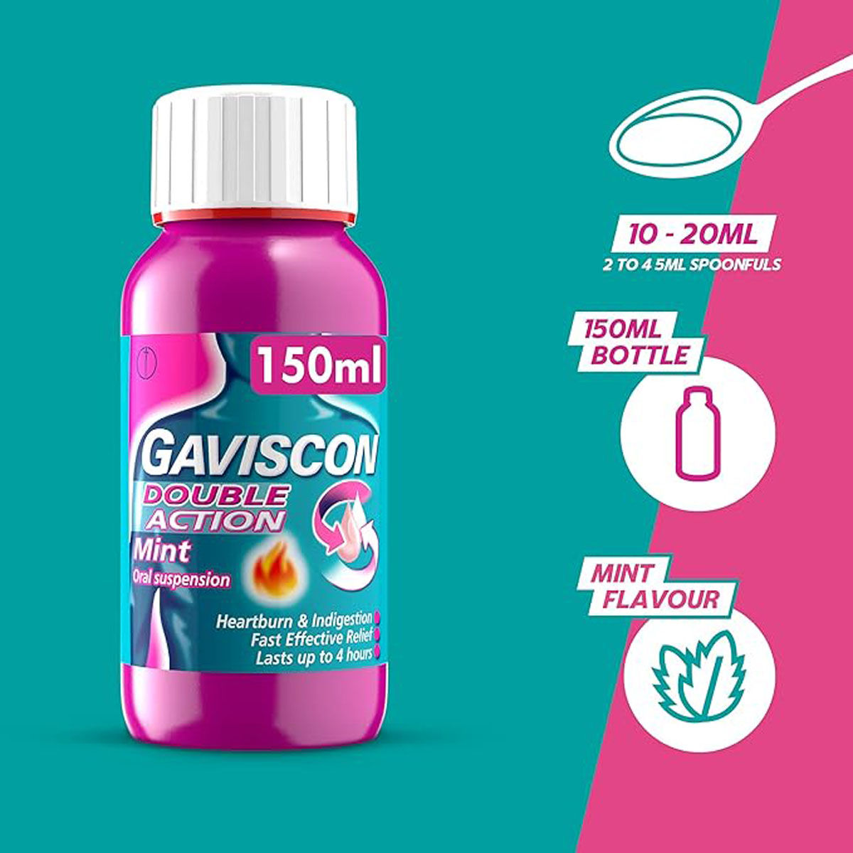 Gaviscon Double Action Syrup - Image 2