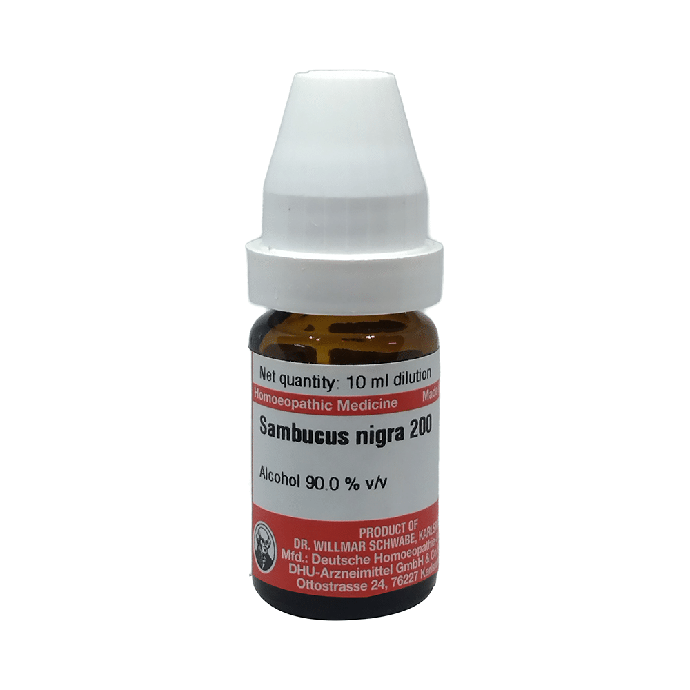 Dr Willmar Schwabe Germany Sambucus Nigra Dilution 200