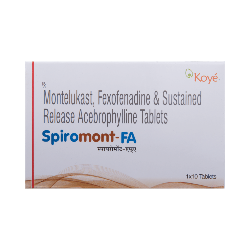 Spiromont-FA Tablet SR - Image 2