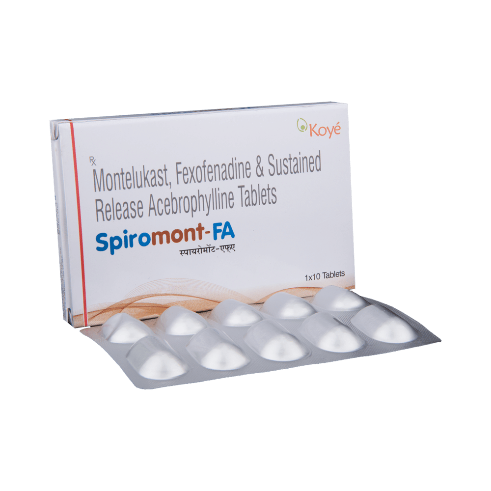 Spiromont-FA Tablet SR