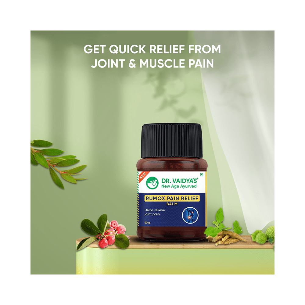 Dr. Vaidya's Rumox Pain Relief Balm (50gm Each) with Mimo Massager Free - Image 8