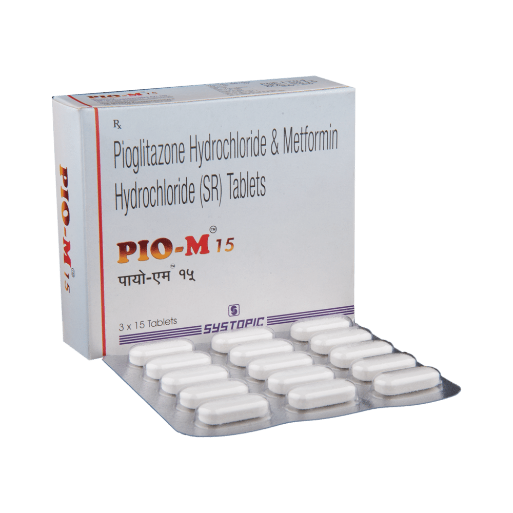 Pio-M 15 Tablet SR - Image 1