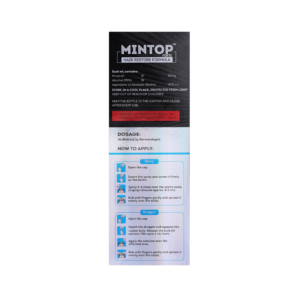Mintop Forte 5% Minoxidil Solution - Image 8