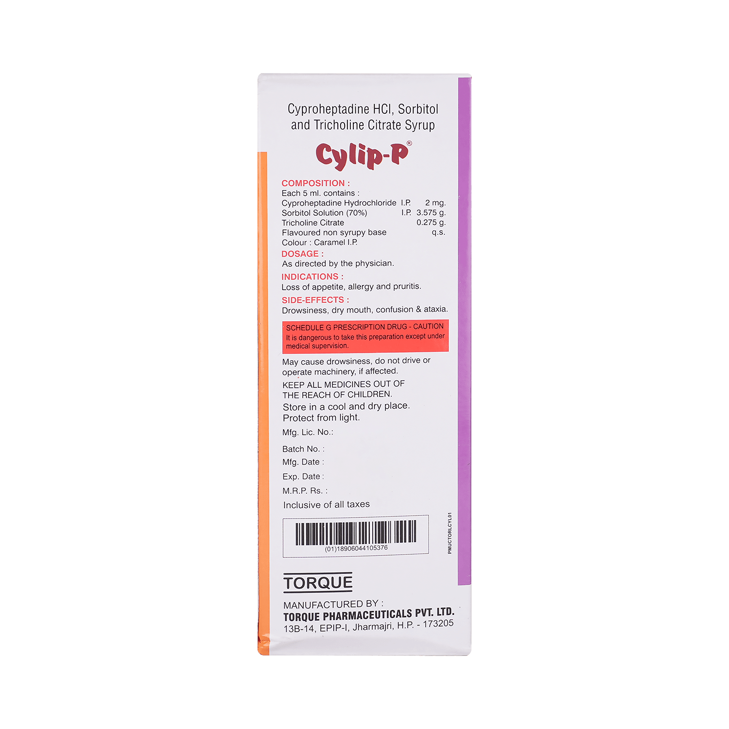 Cylip P Syrup - Image 3