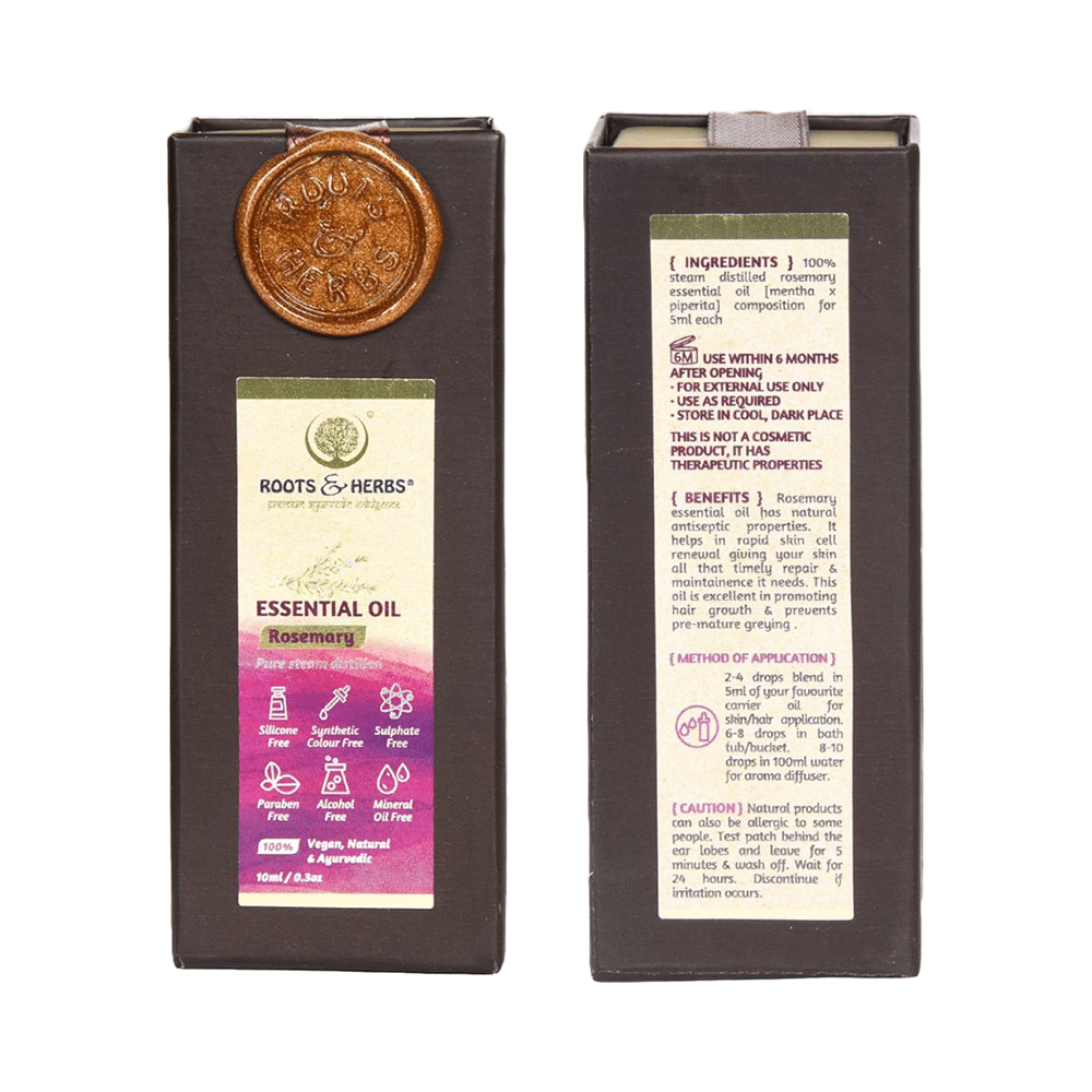 Roots and Herbs Rosemary Essential Oil - Image 1