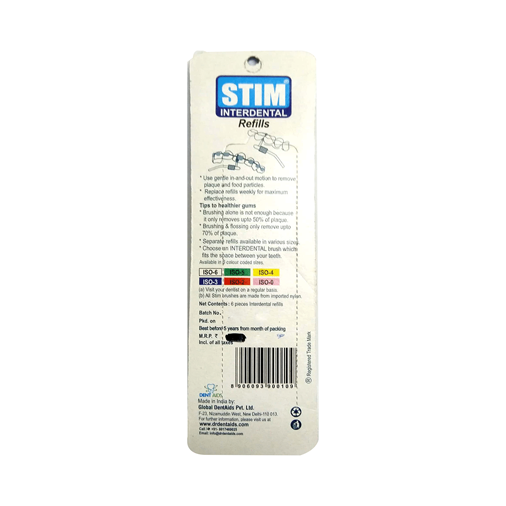 Stim Interdental Refills Red Extra Fine - Image 2