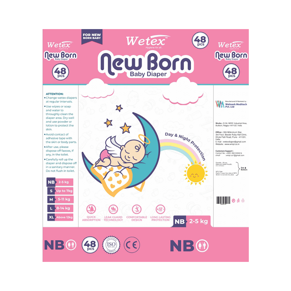Wetex New Born Baby Diaper - Image 4