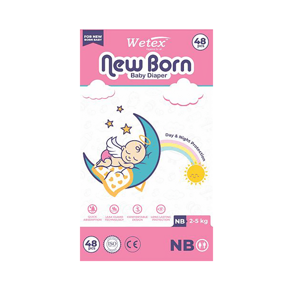 Wetex New Born Baby Diaper - Image 1