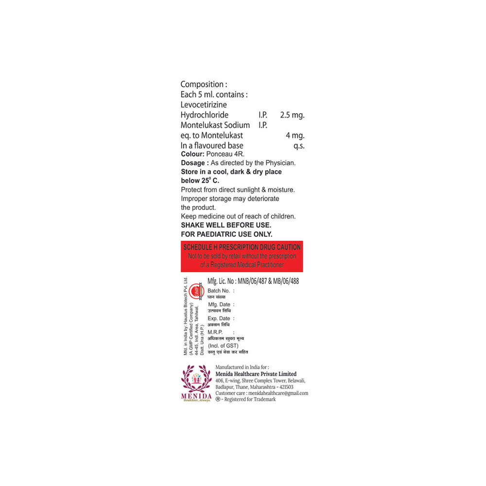 Cutelc-M Kid Oral Suspension Mango - Image 2