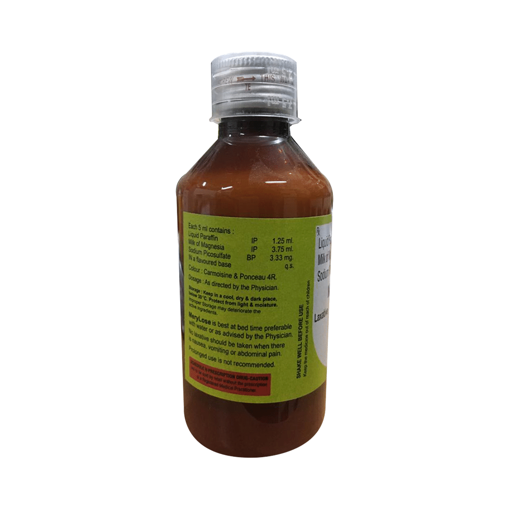 Merylose Laxative Mixed Fruit Sugar Free - Image 2
