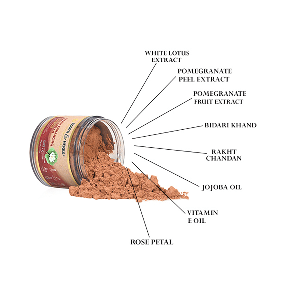 Roots and Herbs White Lotus Youth Enhancing Face Ubtan - Image 5