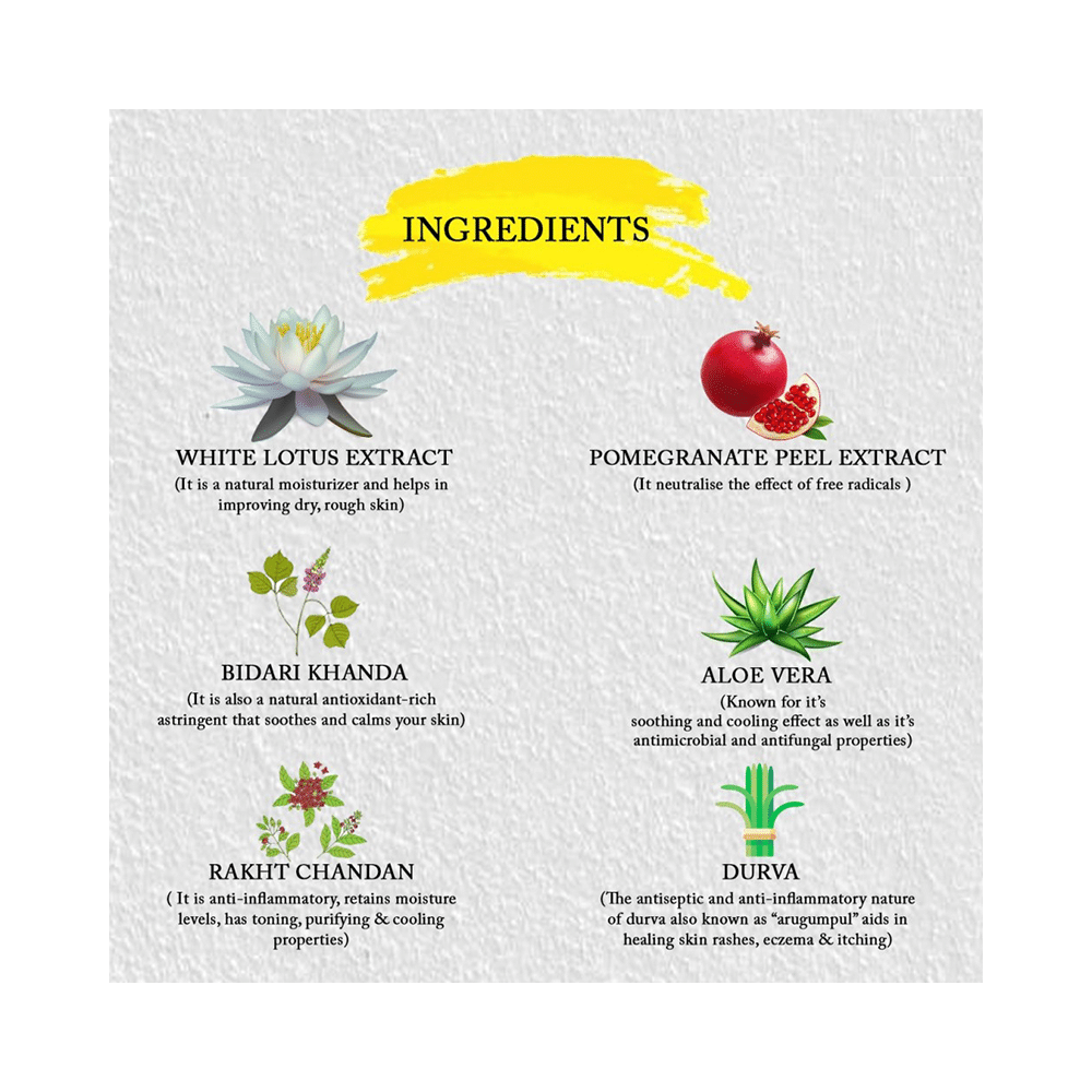 Roots and Herbs White Lotus Youth Enhancing Face Ubtan - Image 2