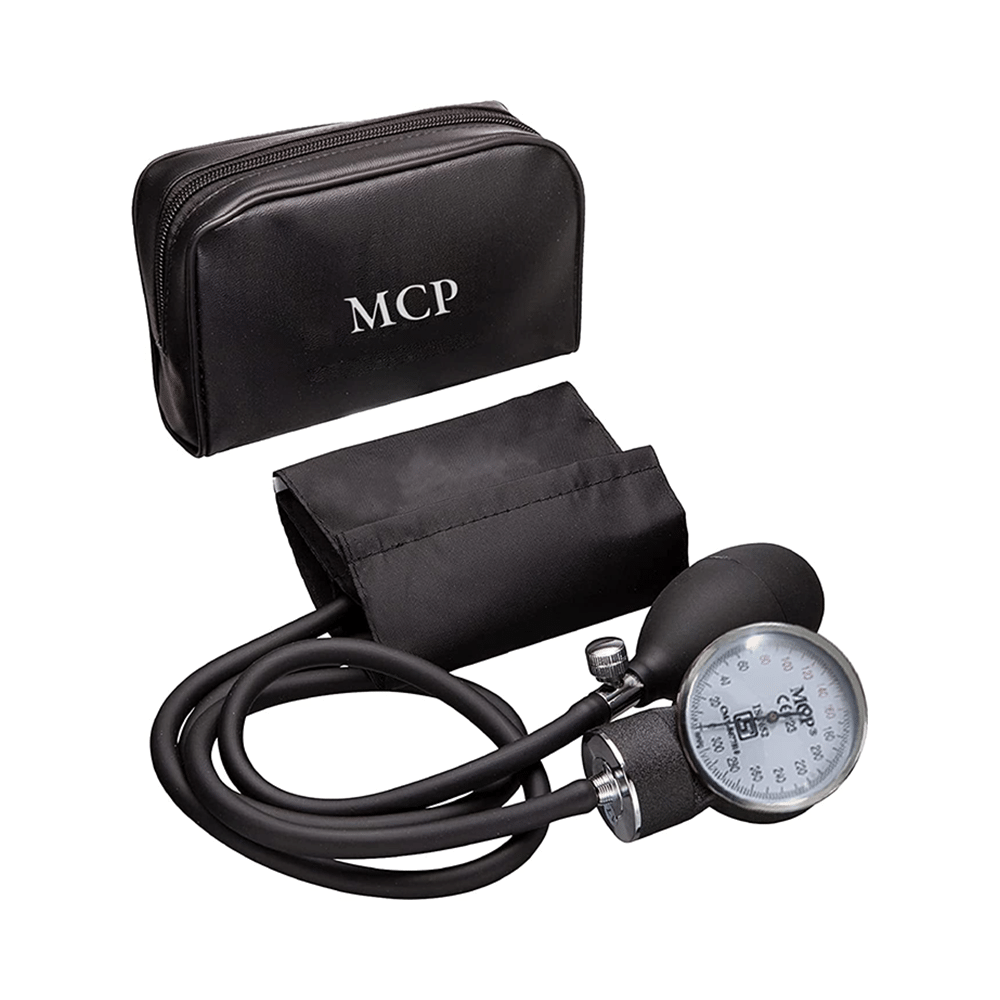 MCP Aneroid Type Manual Blood Pressure Monitor Sphygmomanometer Black - Image 1