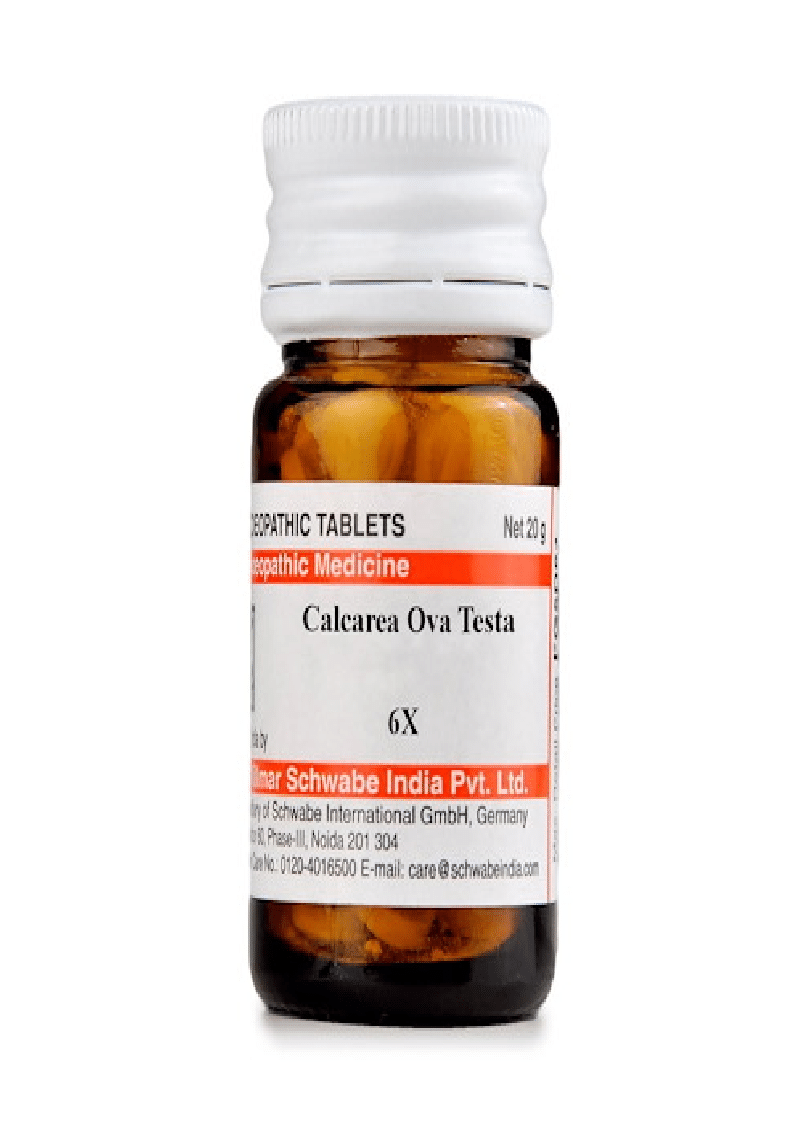 Dr Willmar Schwabe India Calcarea Ova Testa Trituration Tablet 6X - Image 1