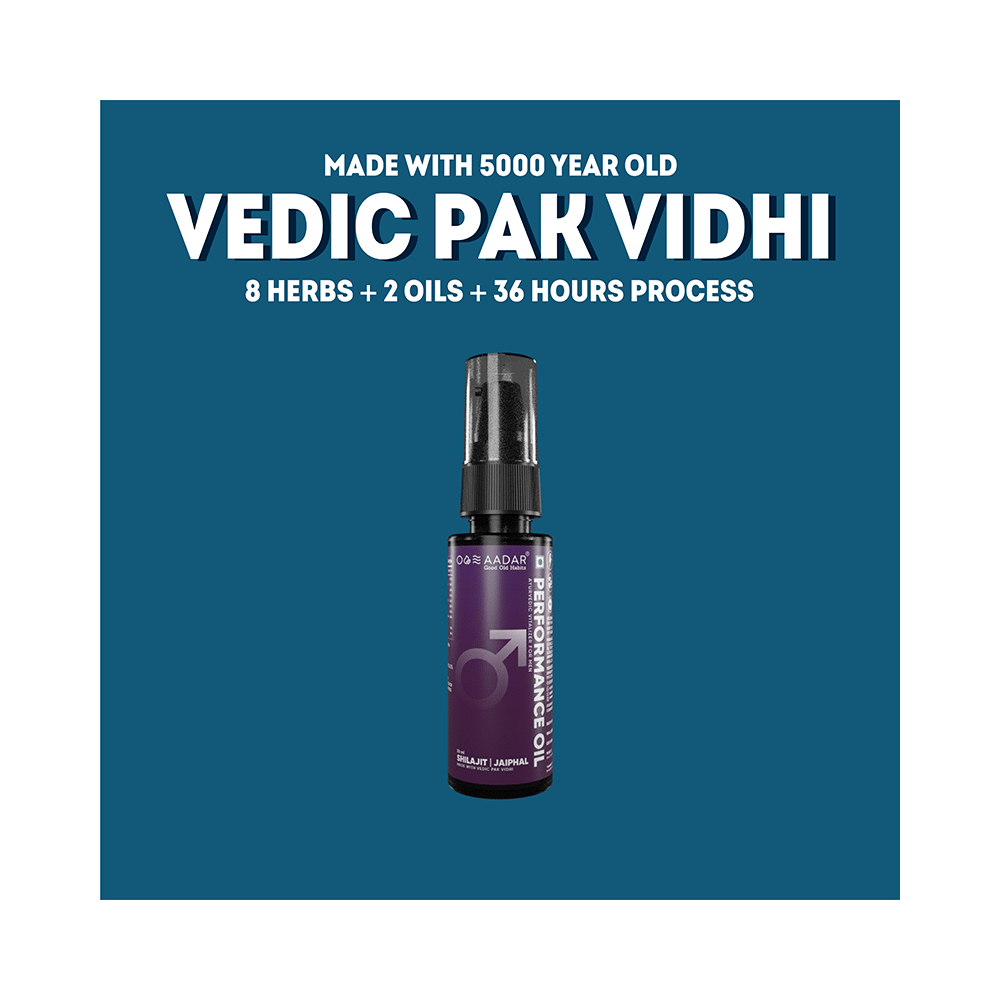 Aadar Performance Oil Ayurvedic Vitalizer for Men (30ml Each) - Image 5