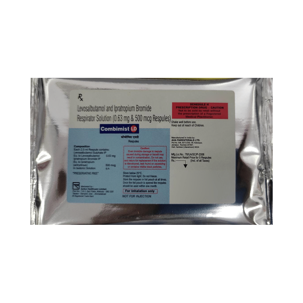 Combimist LD (2.5ml Each) Respules - Image 4