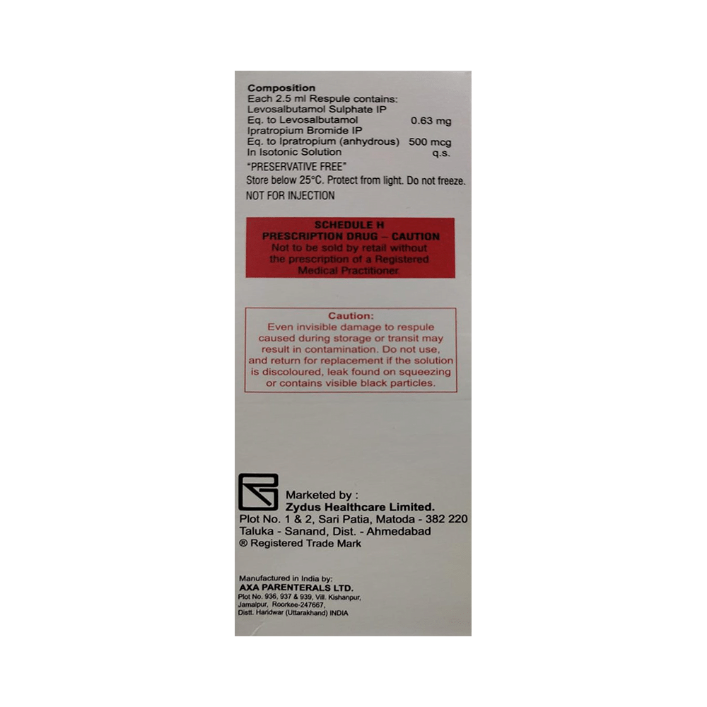 Combimist LD (2.5ml Each) Respules - Image 2