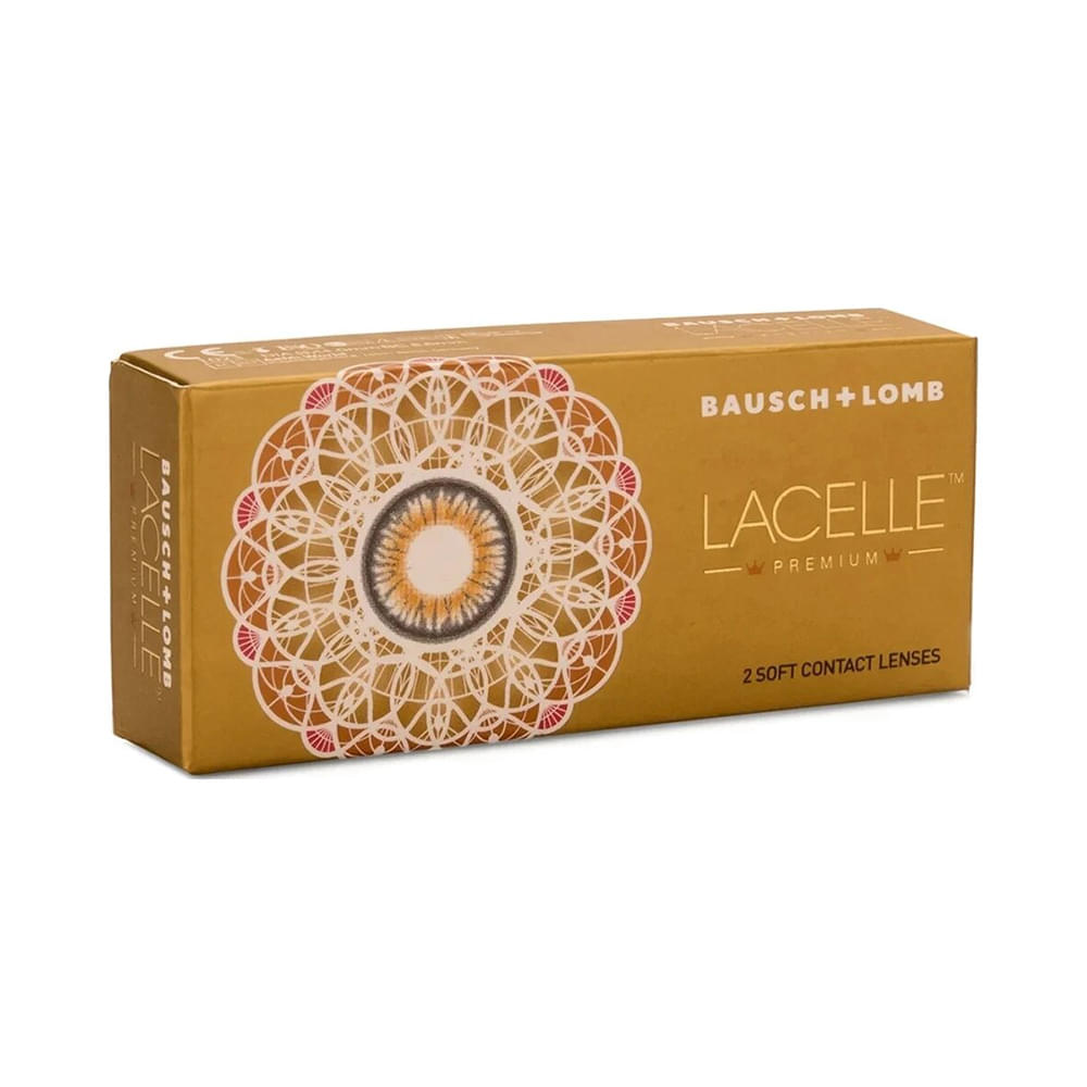 Bausch + Lomb Lacelle Premium Contact Lens (Optical Power -4.50) Grey Spherical - Image 1