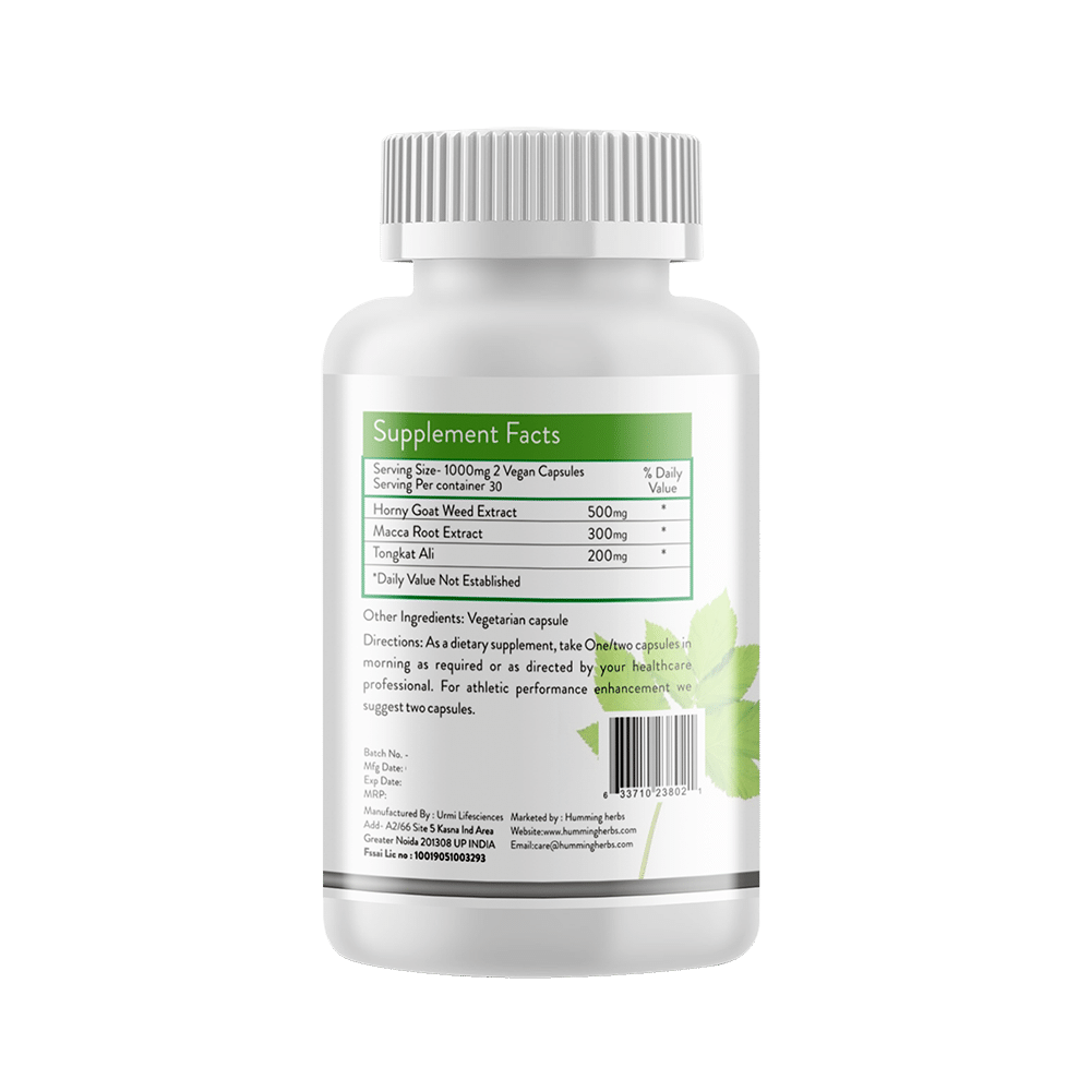Humming Herbs Combo Pack of HGW Men & Women Veg Capsule 60 - Image 2