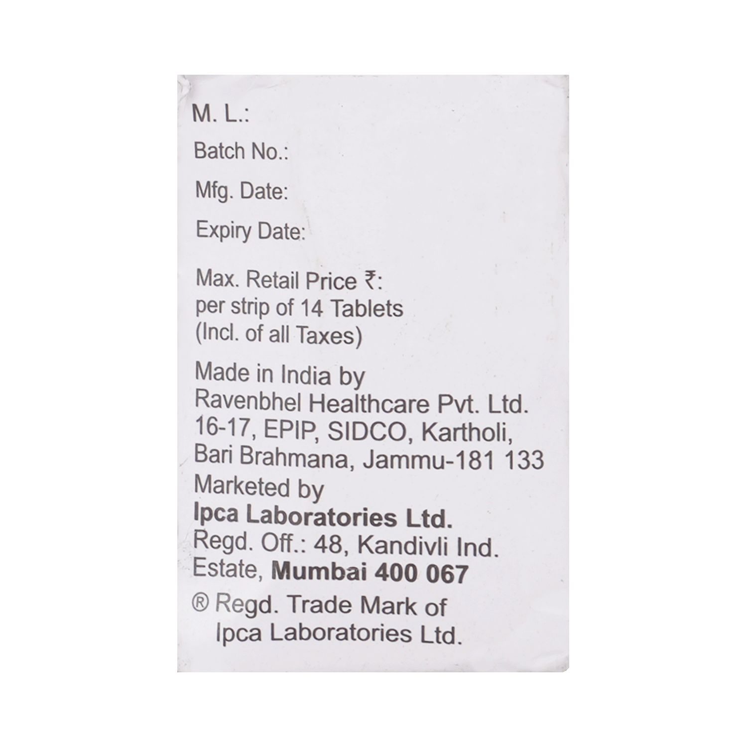 Tasulin 0.4 Tablet PR - Image 4