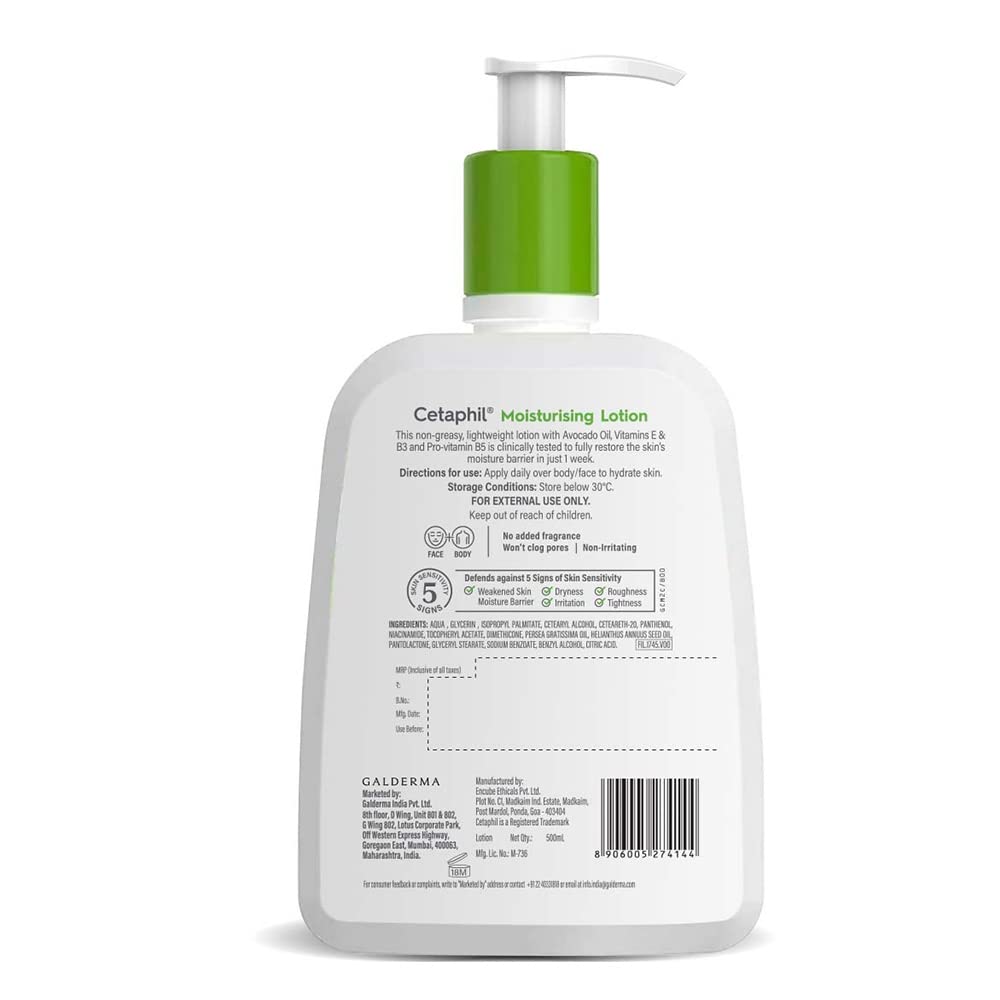 Cetaphil Moisturising Lotion Normal To Sensitive Skin - Image 2