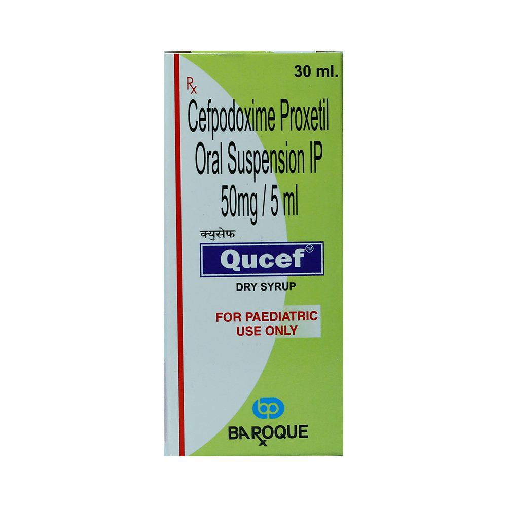 Qucef Oral Suspension