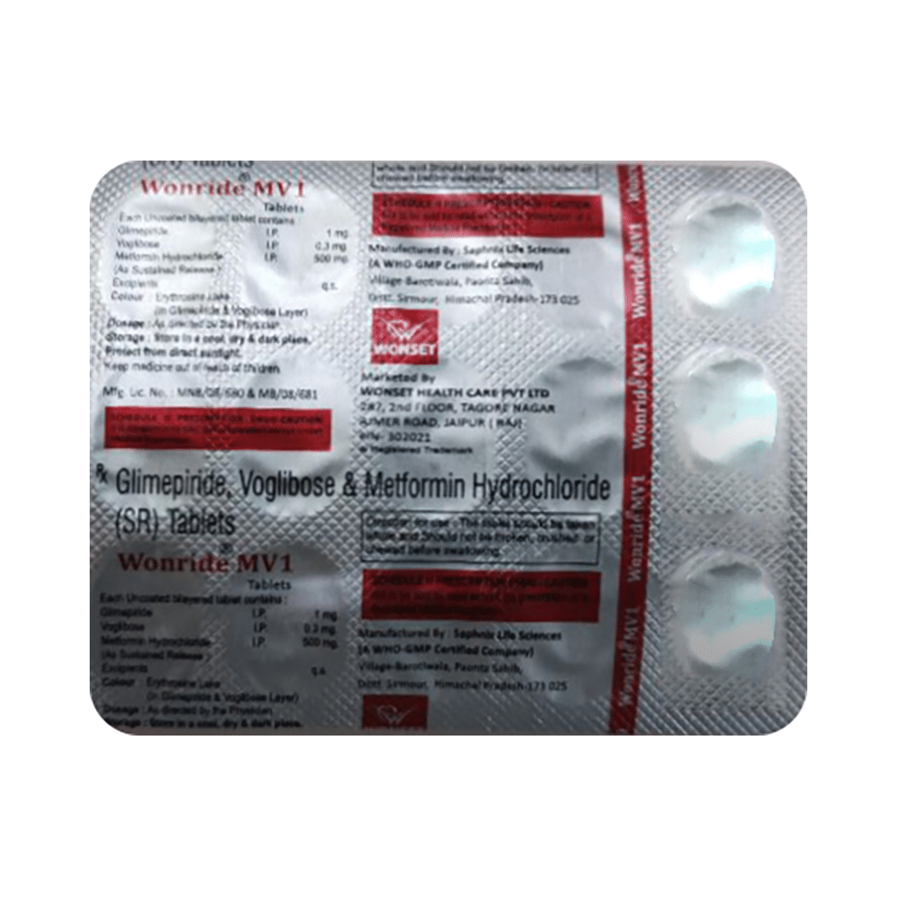 Wonride MV 1 Tablet SR - Image 3