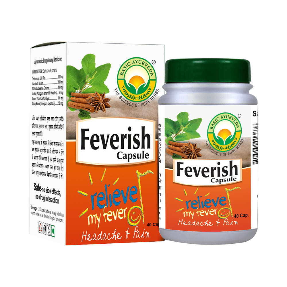 Basic Ayurveda Feverish Capsule - Image 5