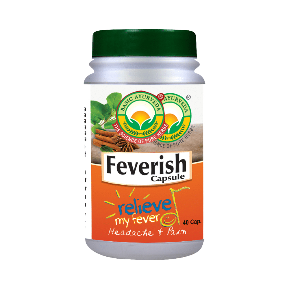 Basic Ayurveda Feverish Capsule - Image 2