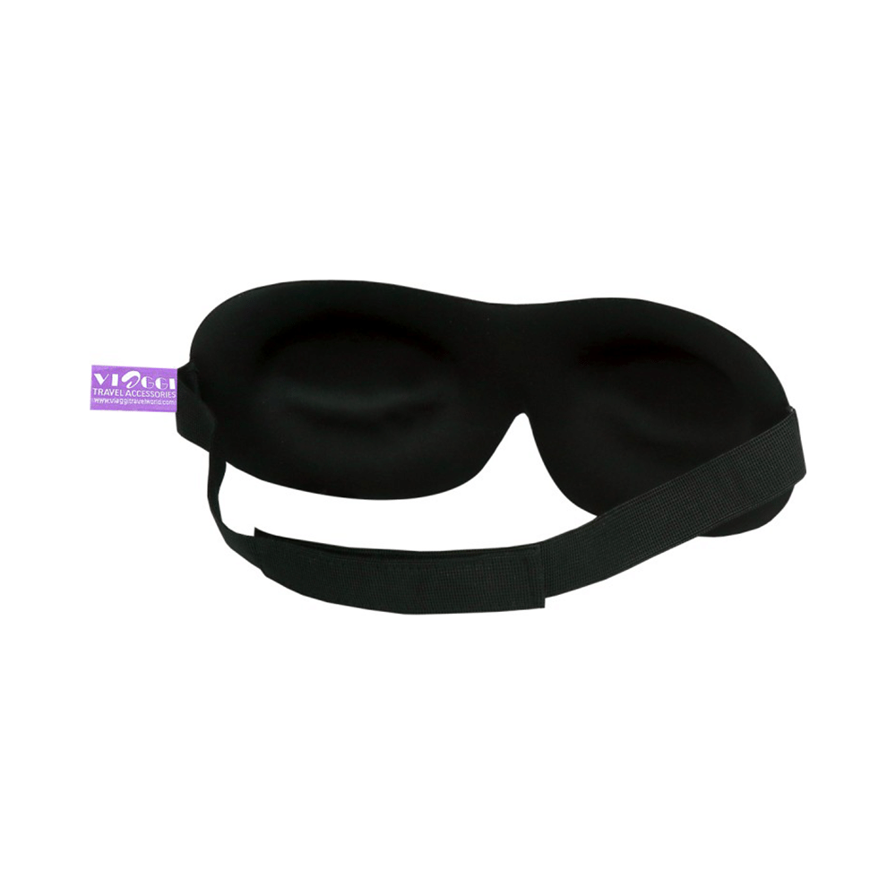 Viaggi 3D Eye Mask Yellow Printed - Image 2