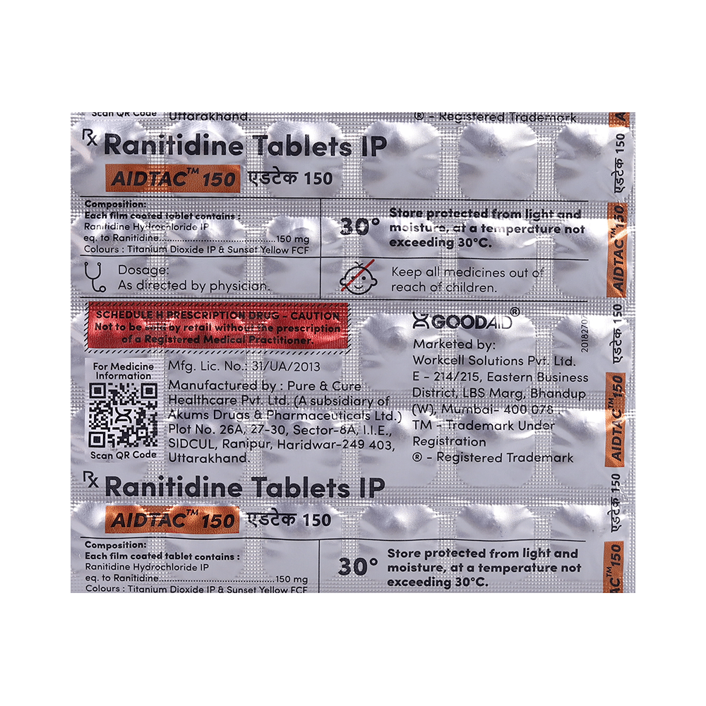 Aidtac 150 Tablet - Image 3
