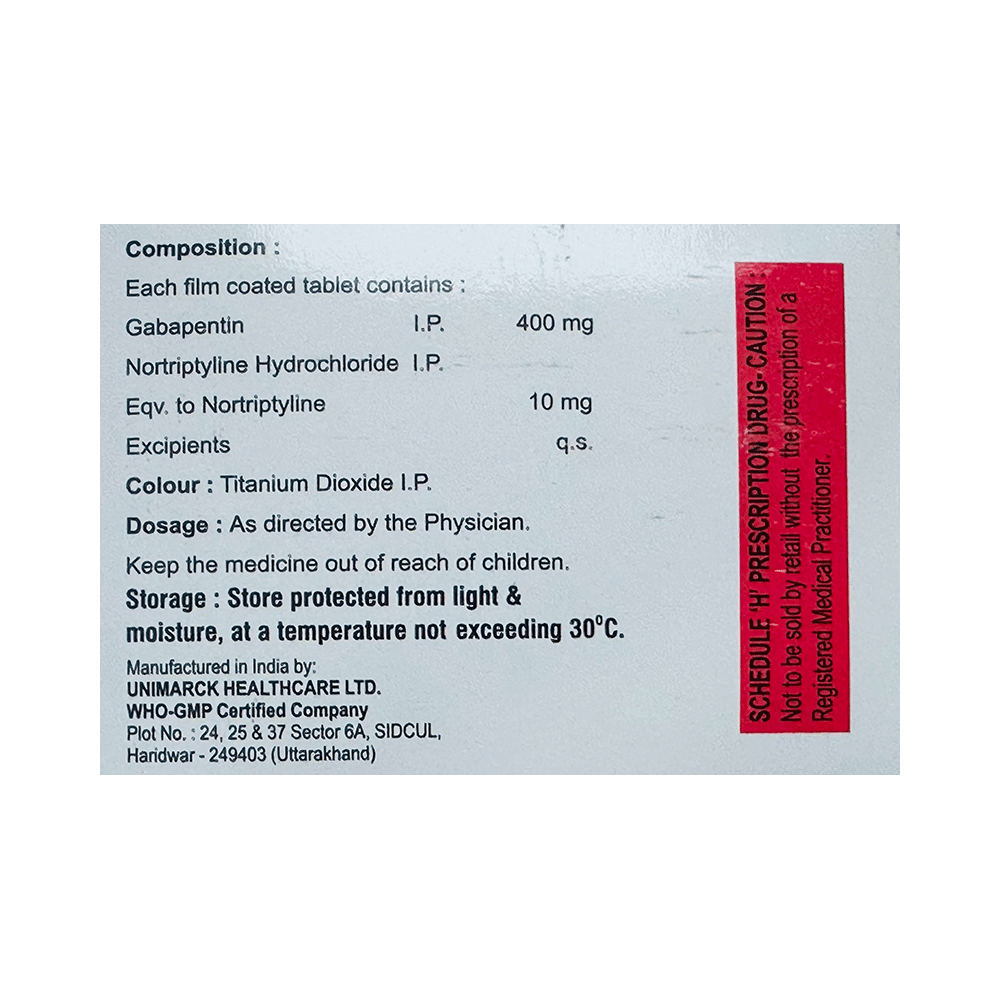 Nurowin-NT 400 Tablet - Image 2