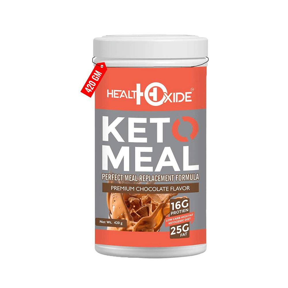 HealthOxide Keto Meal Powder Premium Chocolate - Image 1