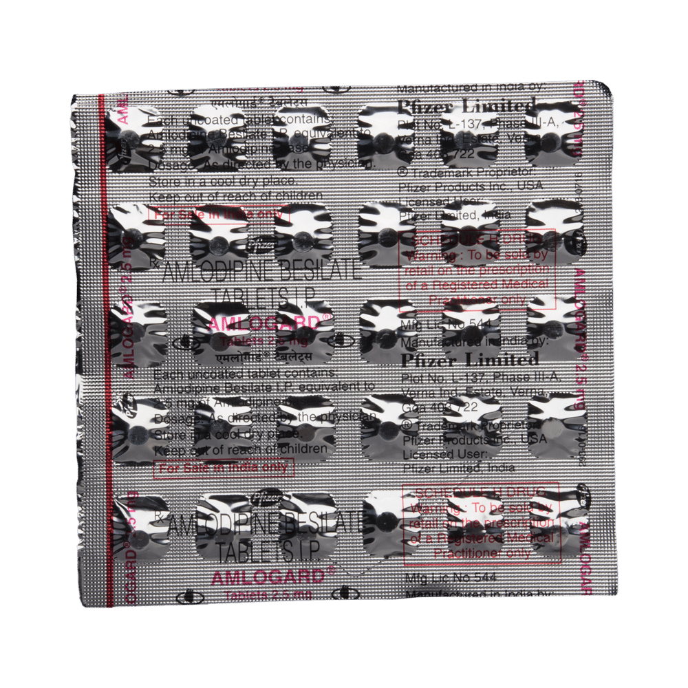 Amlogard 2.5mg Tablet - Image 5