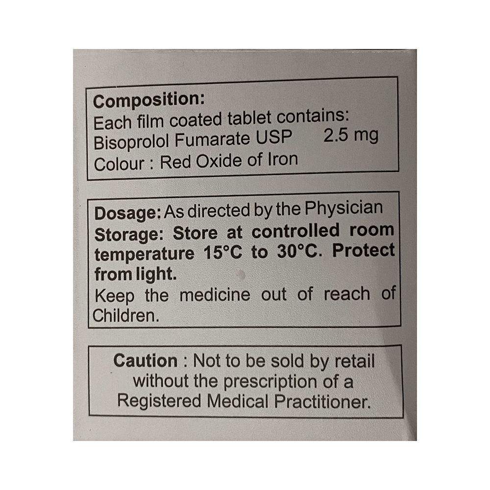 Bisopoise 2.5 Tablet - Image 2