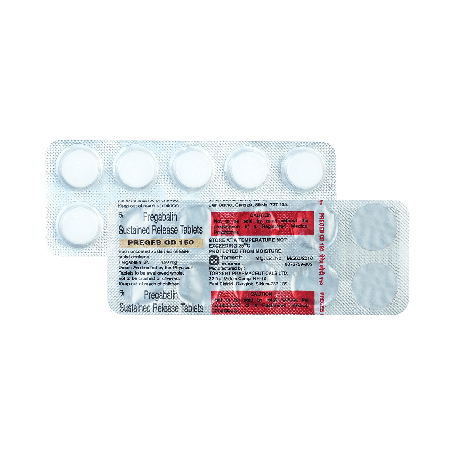 Pregeb OD 150 Tablet SR - Image 1