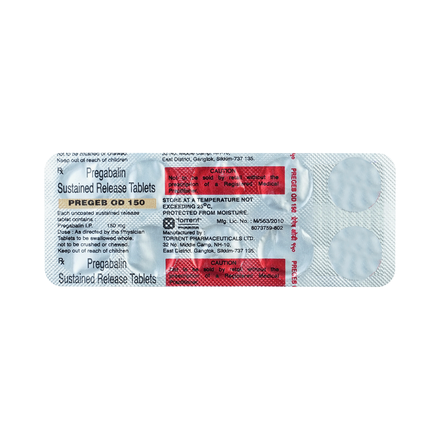 Pregeb OD 150 Tablet SR - Image 3