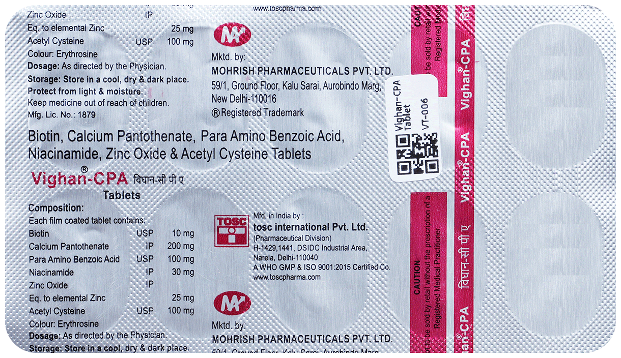 Vighan-CPA Tablet - Image 2