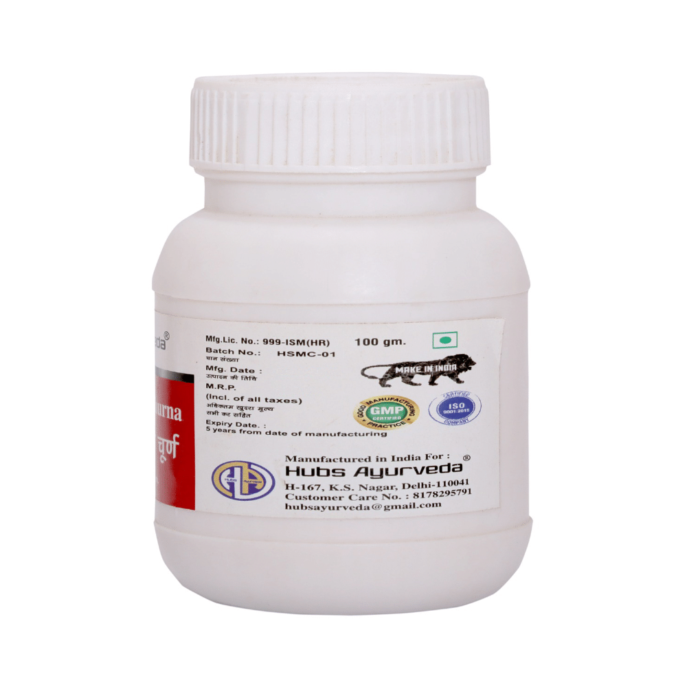 Hubs Ayurveda Safed Musli Churna - Image 3