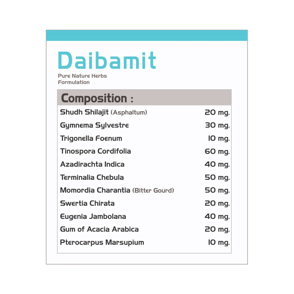 Ayurveda Redefined Diabamit Tablet - Image 3