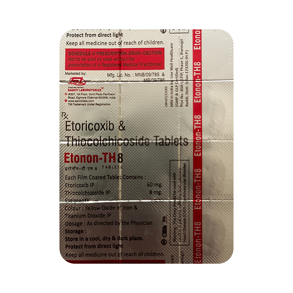 Etonon TH 60mg/8mg Tablet - Image 4