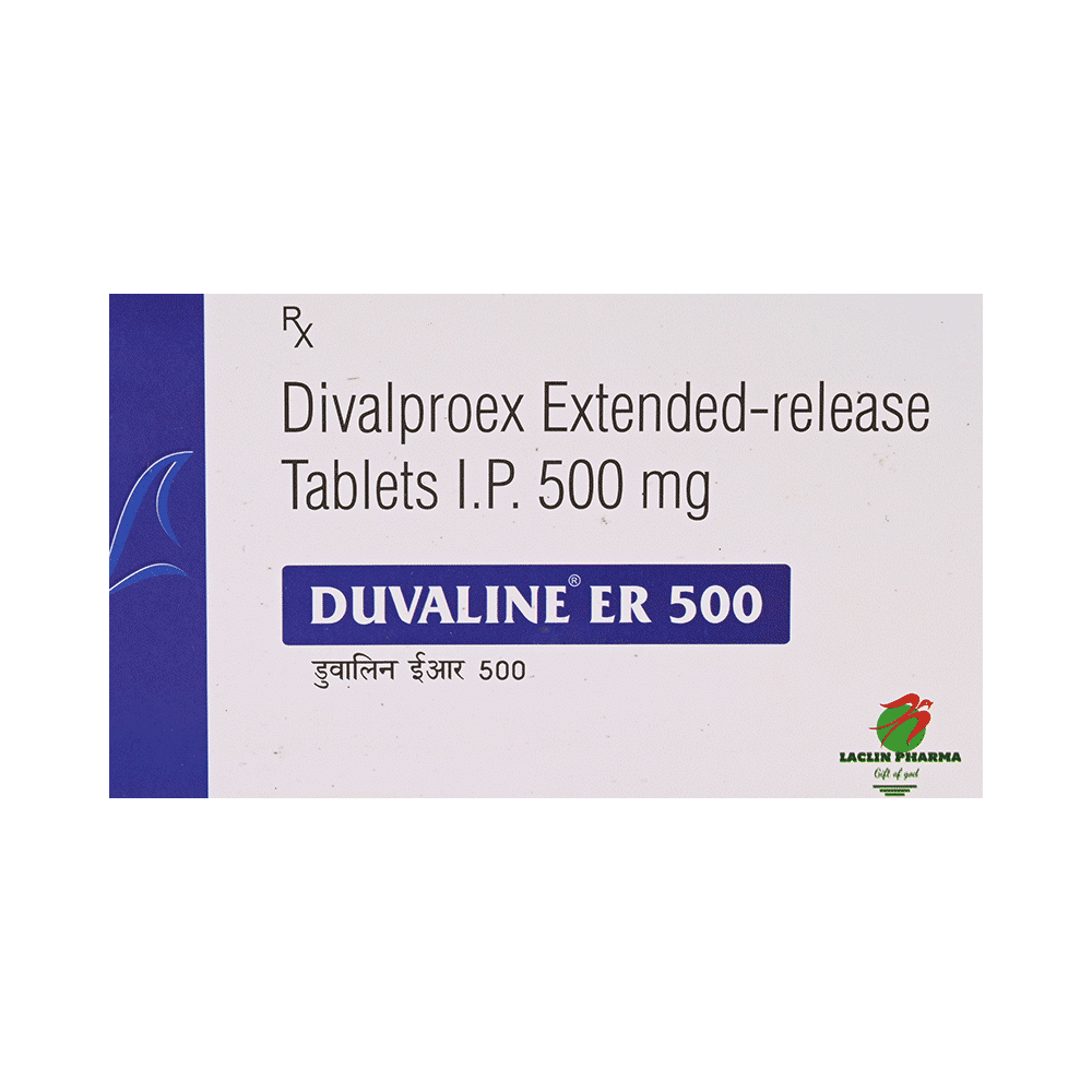 Duvaline ER 500 Tablet - Image 1