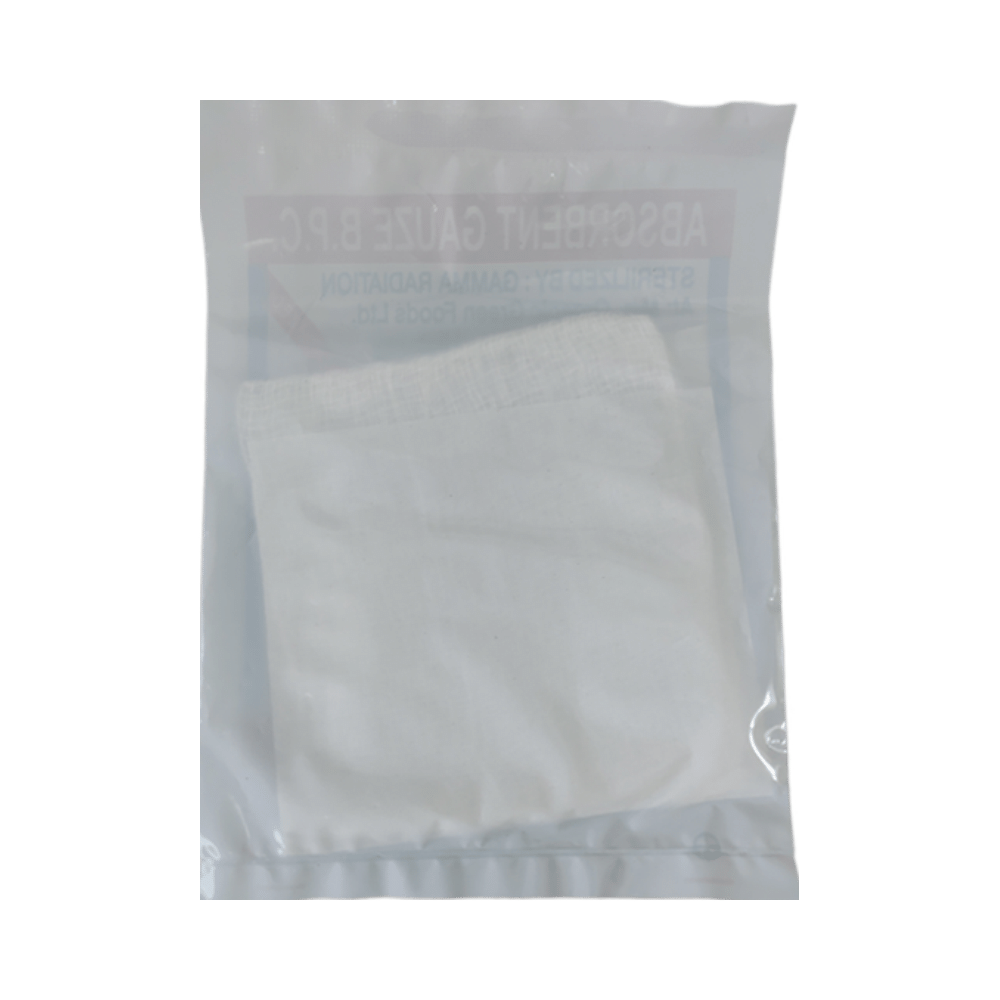 Agarwals Absorbent B.P.C Gauze 10cm x 10cm - Image 2