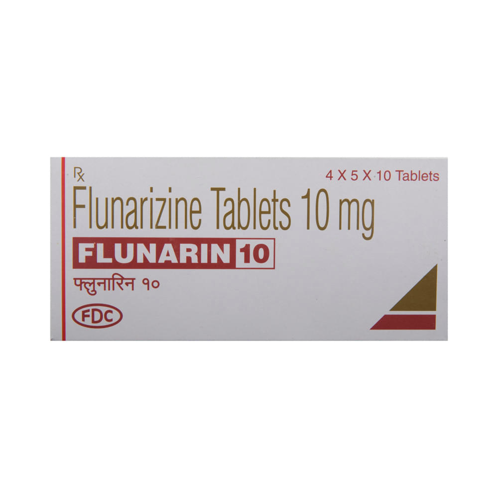 Flunarin 10 Tablet - Image 2