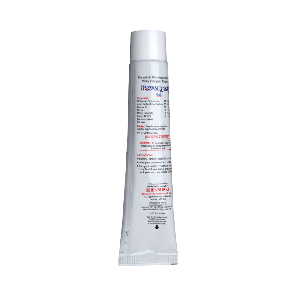 Powergesic Plus Gel | For Pains, Sprains, Backache, Lumbago, Muscle Stiffness, Neck, Shoulder & Joint Pain - Image 4