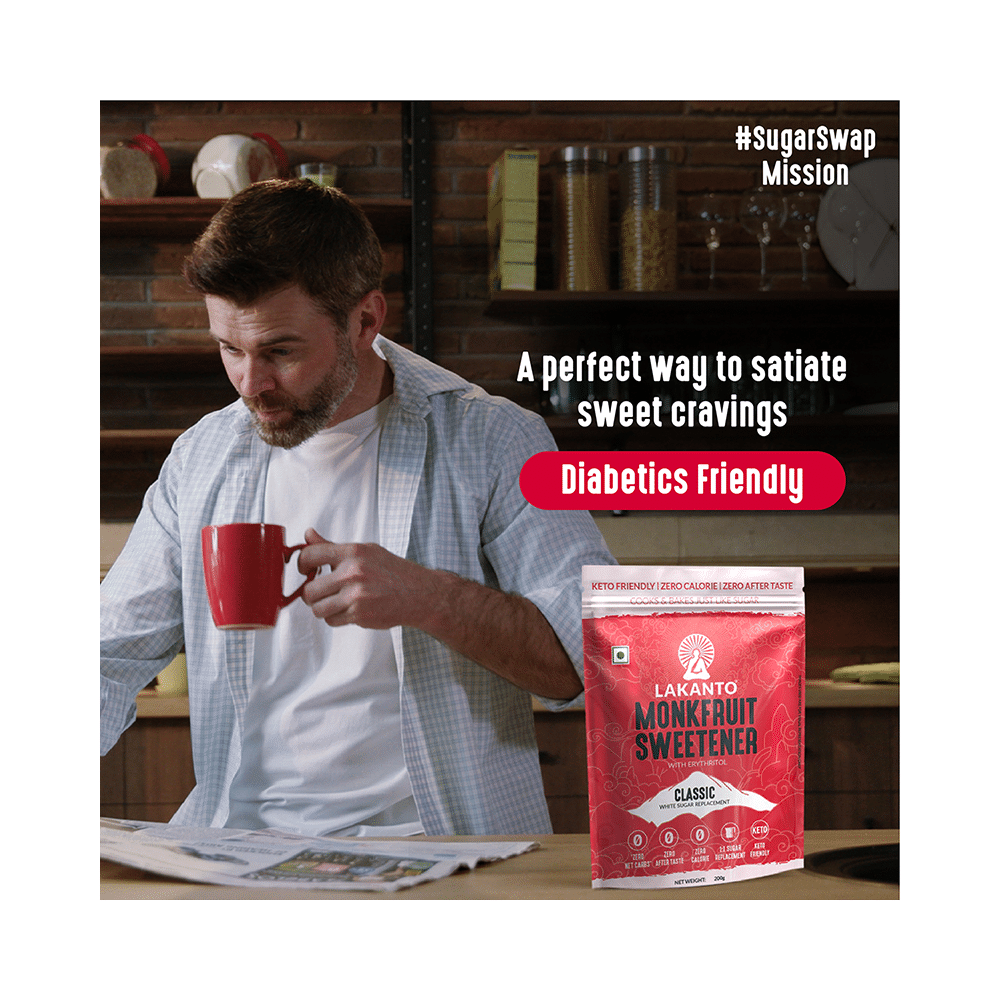Lakanto Natural Sweetener-Classic Japanese Monkfruit |Sugar Free, Zero Calories (200gm Each) - Image 6