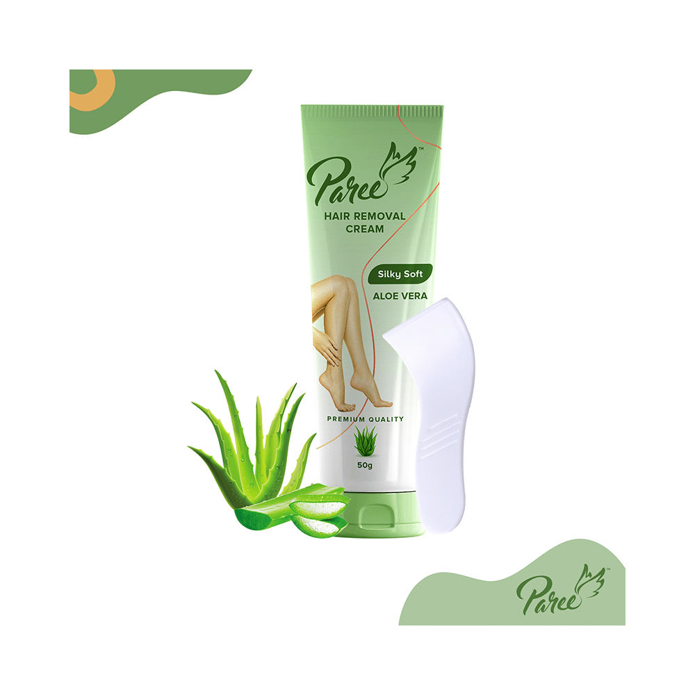 Paree Hair Removal Cream Silky Soft Aloe Vera - Image 4