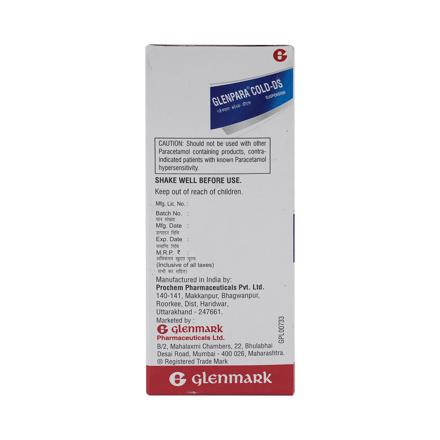 Glenpara Cold & Flu Tablet - Image 4