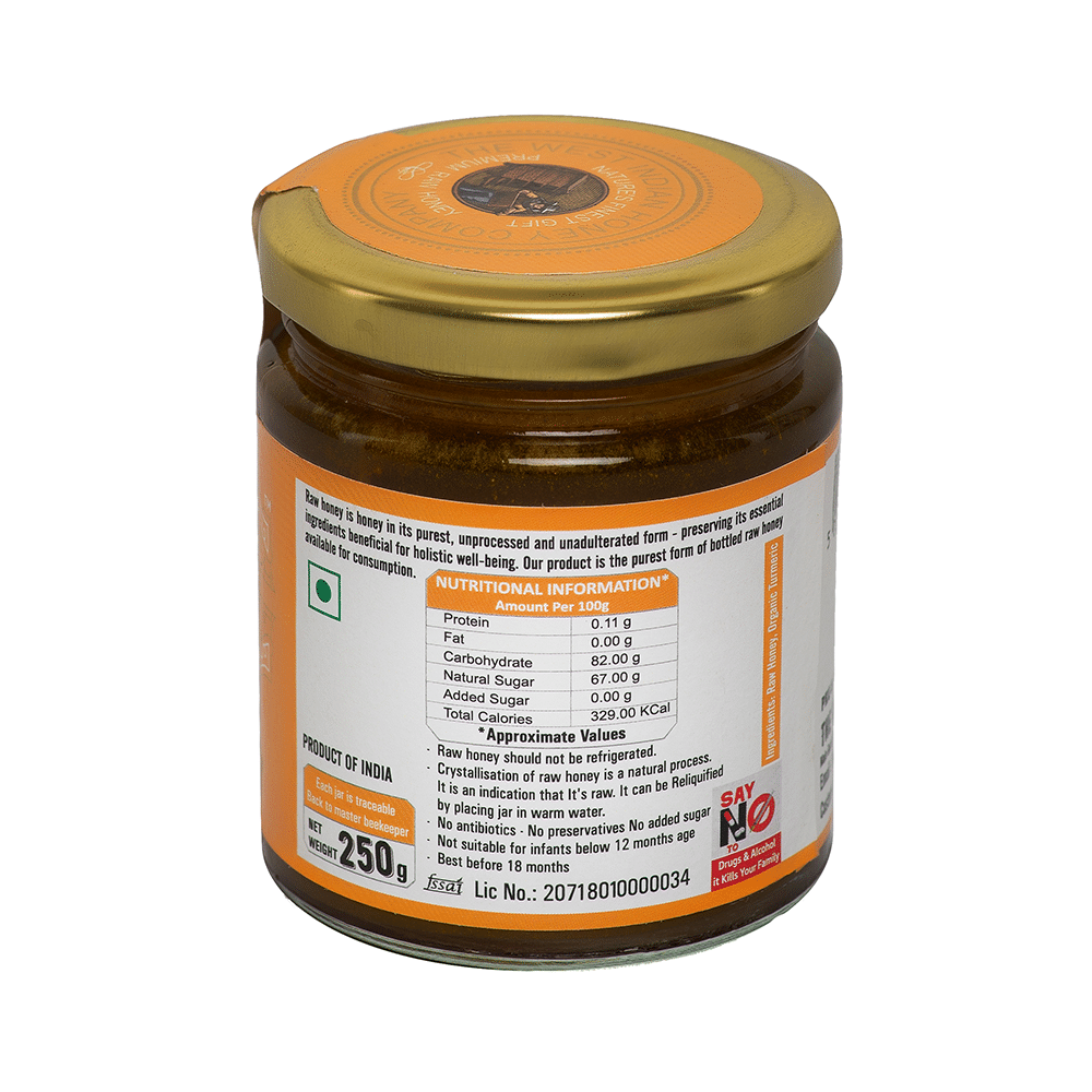 The West Indian Honey Co. Premium Turmeric Infused Honey (250gm Each) - Image 2
