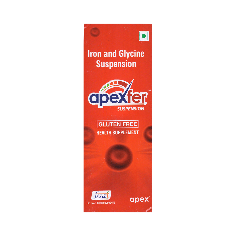 Apexfer Oral Suspension Gluten Free